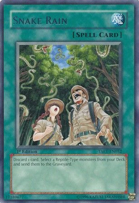 Snake Rain - TAEV-EN052 - Rare (jugada)