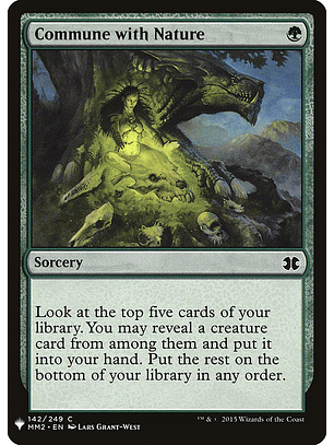 Commune with nature - MM2 - C