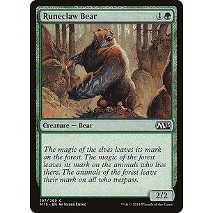 Runeclaw bear - M15 - C