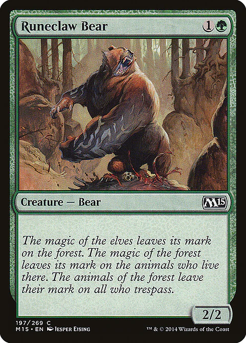 Runeclaw bear - M15 - C