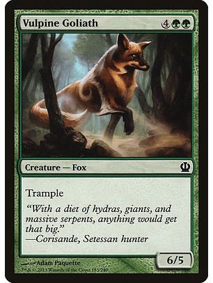Vulpine goliath - THR - C
