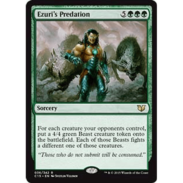 Ezuri's Predation - C15 - R
