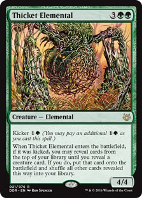 Thicket Elemental - DDR - R