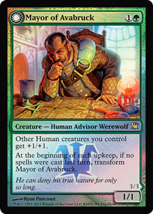 Mayor of Avabruck | Howlpack Alpha (Innistrad Prerelease) (Jugados) 1