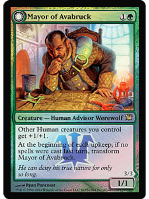 Mayor of Avabruck | Howlpack Alpha (Innistrad Prerelease) (Jugados)