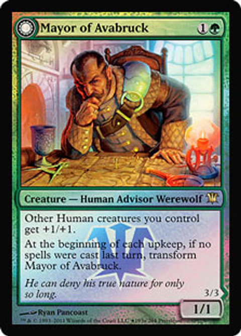 Mayor of Avabruck | Howlpack Alpha (Innistrad Prerelease) (Jugados)