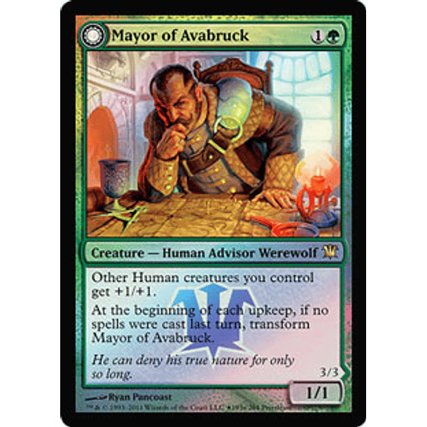 Mayor of Avabruck | Howlpack Alpha (Innistrad Prerelease) (Jugados)