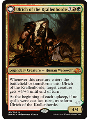 Ulrich of the Krallenhorde | Ulrich, Uncontested Alpha