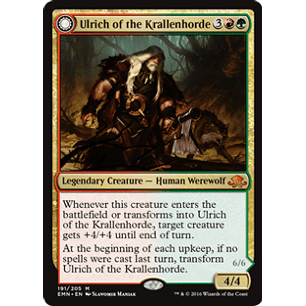 Ulrich of the Krallenhorde | Ulrich, Uncontested Alpha 1
