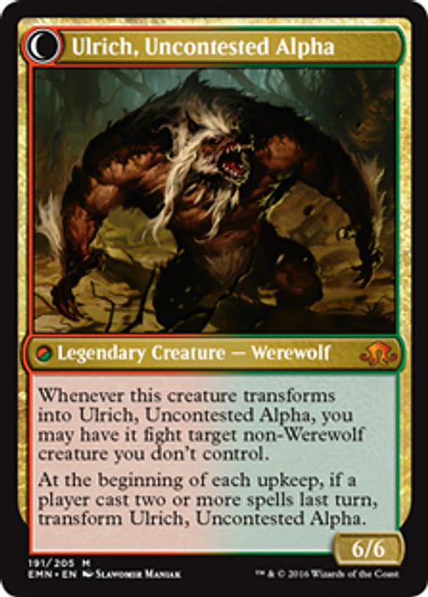 Ulrich of the Krallenhorde | Ulrich, Uncontested Alpha