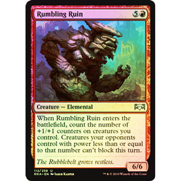 Rumbling Ruin - RNA - U ★