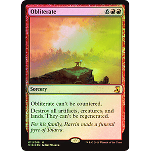 Obliterate - V16 - M 