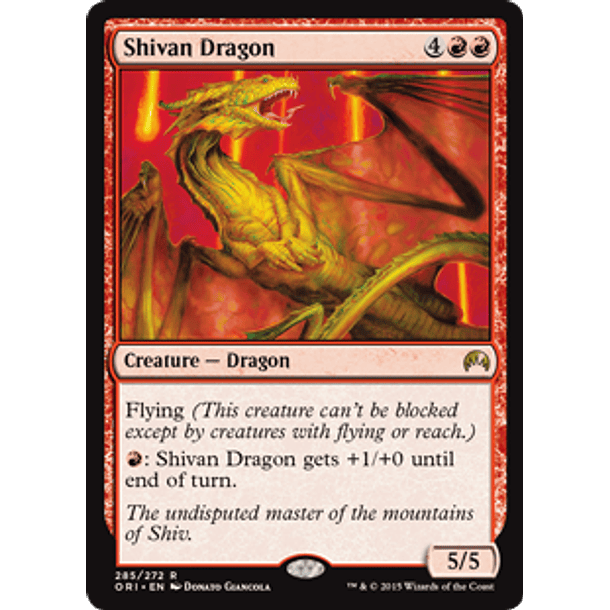 Shivan Dragon - ORI - R 