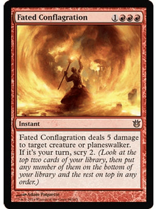 Fated Conflagration - BOG - R