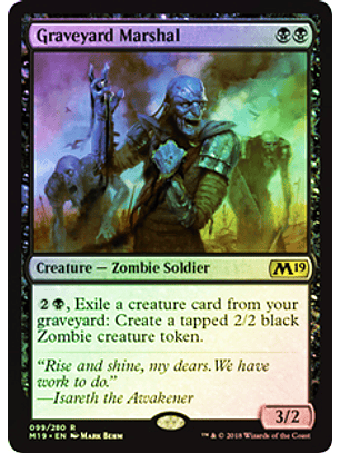 Graveyard Marshal - M19 - R ★