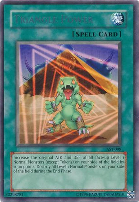 Triangle Power - AST-098 - Rare (jugada)