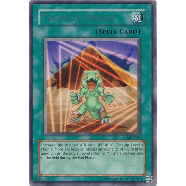 Triangle Power - AST-098 - Rare (jugada)