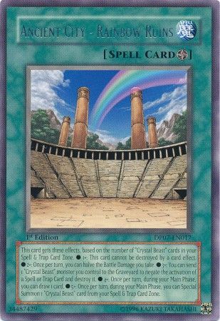 Ancient City - Rainbow Ruins - DP07-EN017 - Rare 1
