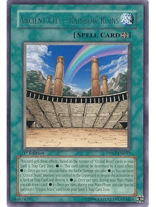 Ancient City - Rainbow Ruins - DP07-EN017 - Rare
