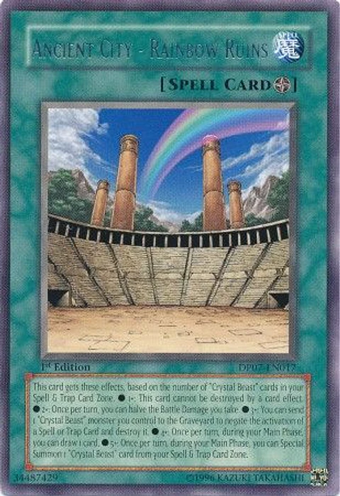 Ancient City - Rainbow Ruins - DP07-EN017 - Rare