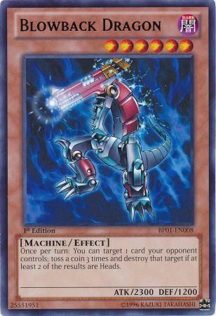 Blowback Dragon - BP01-EN008 - Rare 1