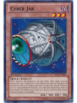 Cyber Jar - BP01-EN002 - Rare