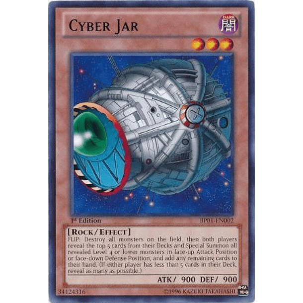 Cyber Jar - BP01-EN002 - Rare