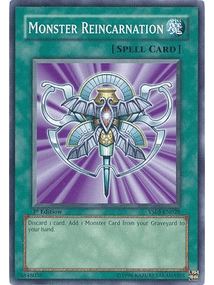 Monster Reincarnation - YSDJ-EN028 - Common