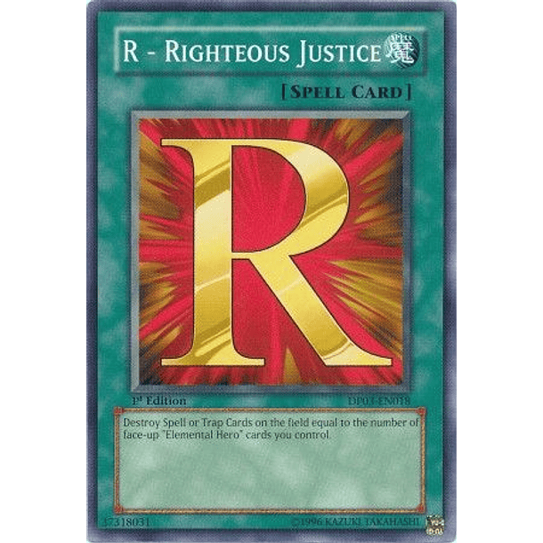 R - Righteous Justice - DP03-EN018 - Common