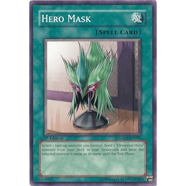 Hero Mask - LODT-EN045 - Common