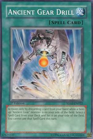 Ancient Gear Drill - SD10-EN022 - Common 1