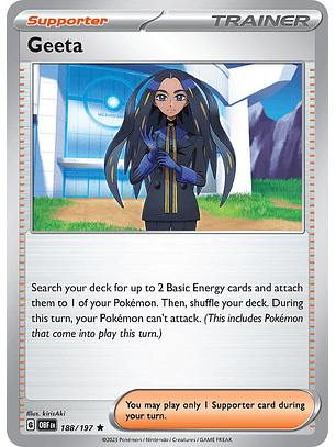 Geeta - 188/197 - Holo Rare