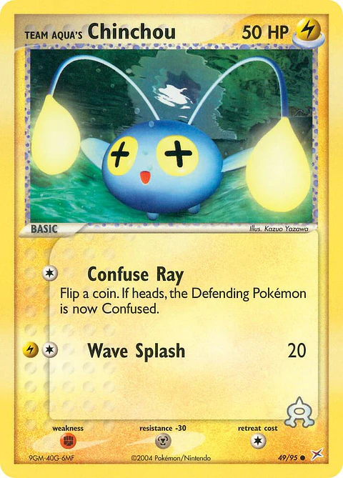 Team Aqua's Chinchou - 49/95 - Common