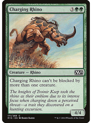 Charging rhino - M15 - C