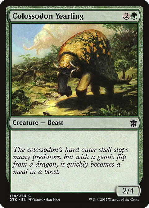 Colossodon yearling - DTK - C