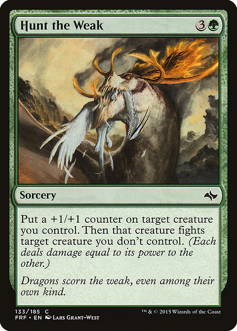 Hunt the weak - FRF - C