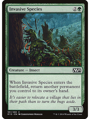 Invasive species - M15 - C