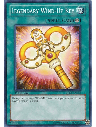 Legendary Wind-Up Key - GENF-EN053 - Common