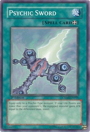 Psychic Sword - CRMS-EN054 - Common 1