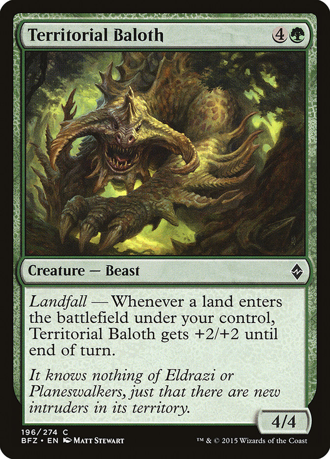 territorial baloth - BFZ - C 1