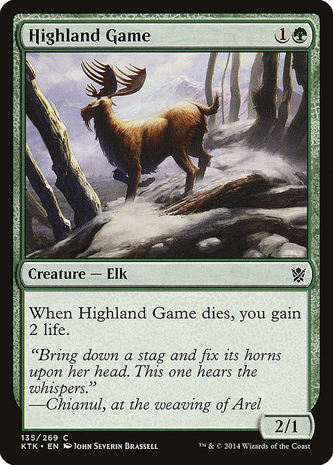 Highland game - KTK - C
