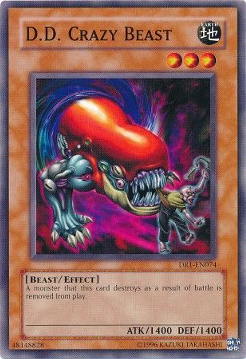 D.D. Crazy Beast - DR1-EN074 - Common