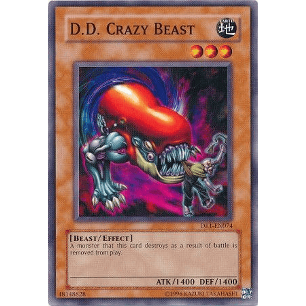 D.D. Crazy Beast - DR1-EN074 - Common