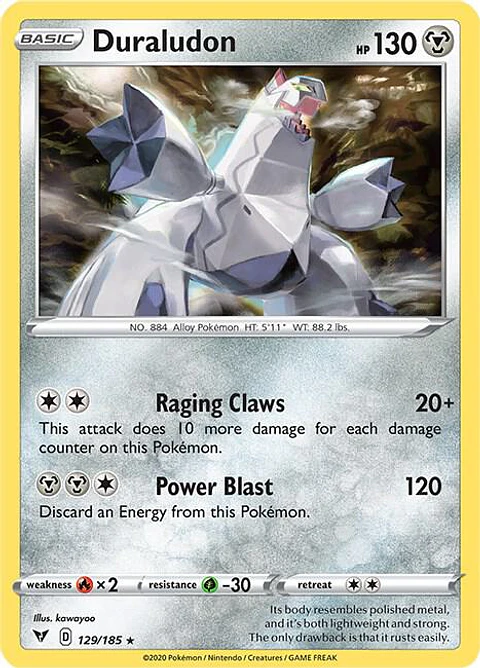 Duraludon - 129/185 - Holo Rare
