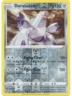 Duraludon - 129/185 - Holo Rare