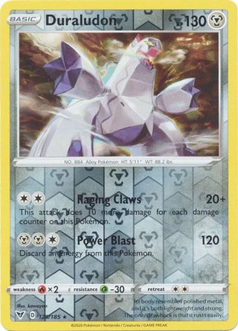 Duraludon - 129/185 - Holo Rare