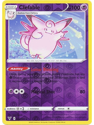 Clefable - 064/185 - Rare 