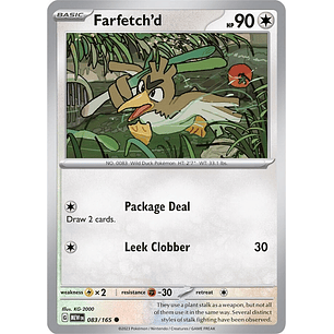 Farfetch'd - 083/165 - Common