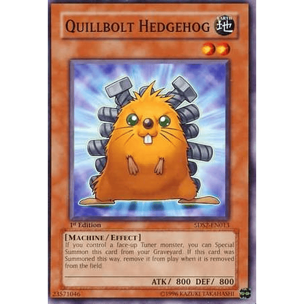 Quillbolt Hedgehog - 5DS2-EN013 - Common