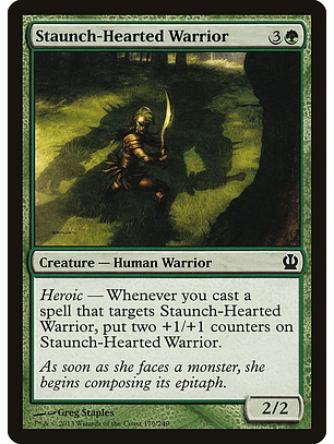 Staunch-hearted warrior - THR - C